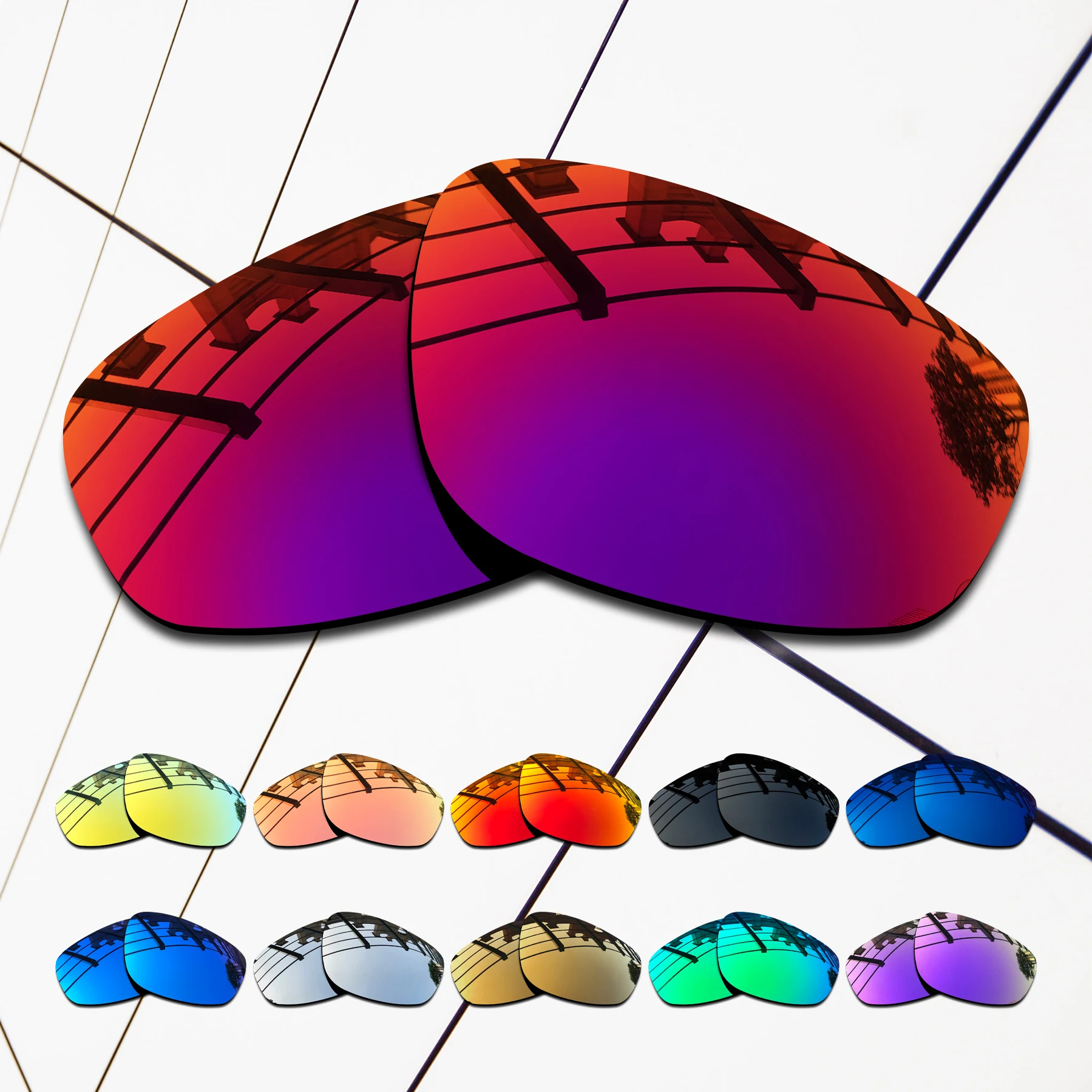 E.O.S Polarized Enhanced Replacement Lenses for-Costa Del Mar Kiwa Sunglasses - Multiple Choice