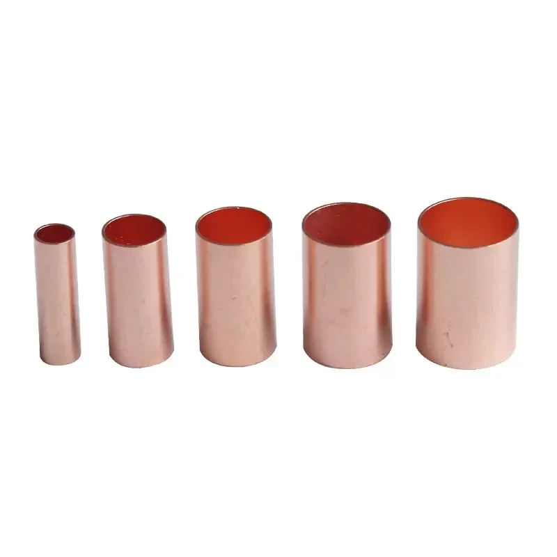 1000Pcs Lot GT Copper Tube Ferrule Wire Connector Non-Insulated Splice Crimp Terminals Bare Butt Joint Jointing Sleeves Kit AWG