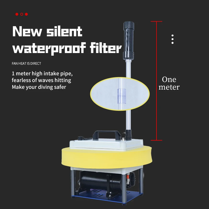 Diving Breathing Oxygen Supply Machine Can Dive For 3-8 Hours At A Depth Of 20 M Without Tank Air Compressor For Double Diving