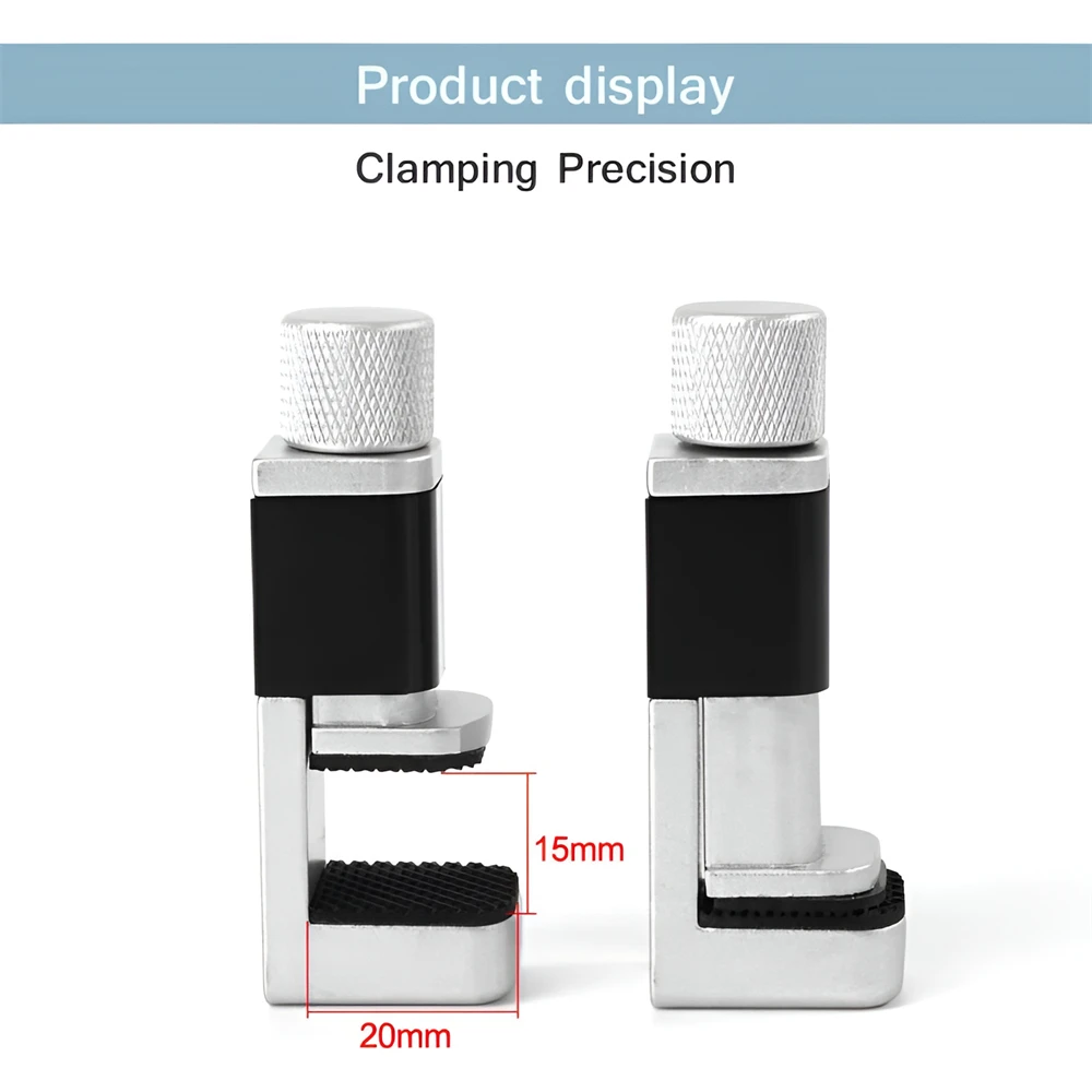 Universal Fixture Clamp Holder Adjustable LCD Screen Fixing Fixture Clip Alloy Metal Fastening Clamp for IPhone Xiaomi