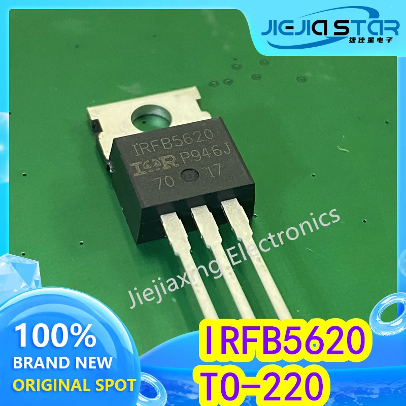 Tubo de efecto de campo IRFB5620 IRF5620 18A 200V a 220 n-channel, electrónica original a estrenar, 5/20 piezas