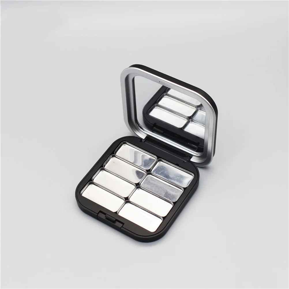 2 Pcs Eye Shadow Box Pallets Pan Eyeshadow Palettes Container Make up Palate Empty Palates for Makeup Mini