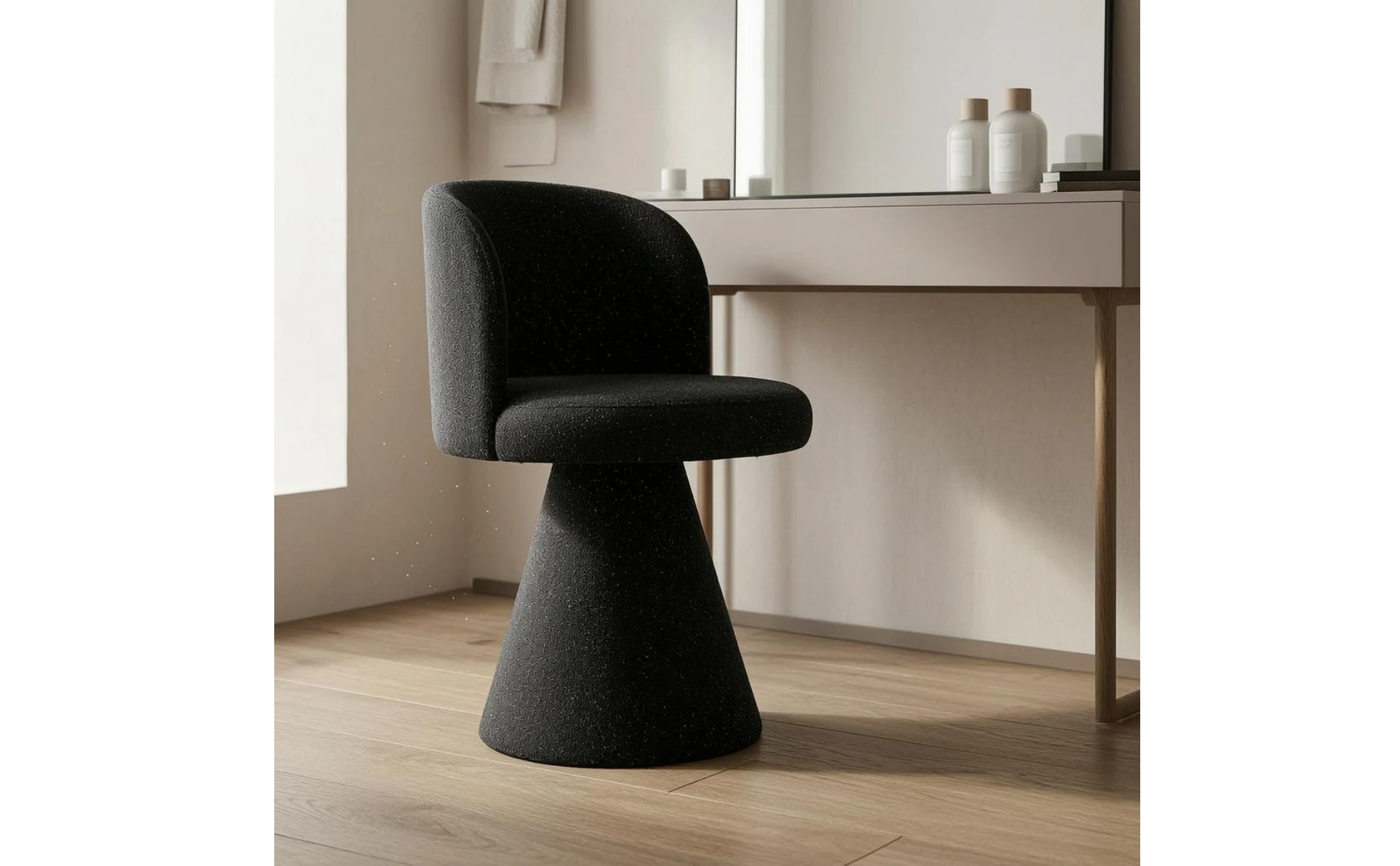 Swivel Accent Chair Wood Frame Home Seating