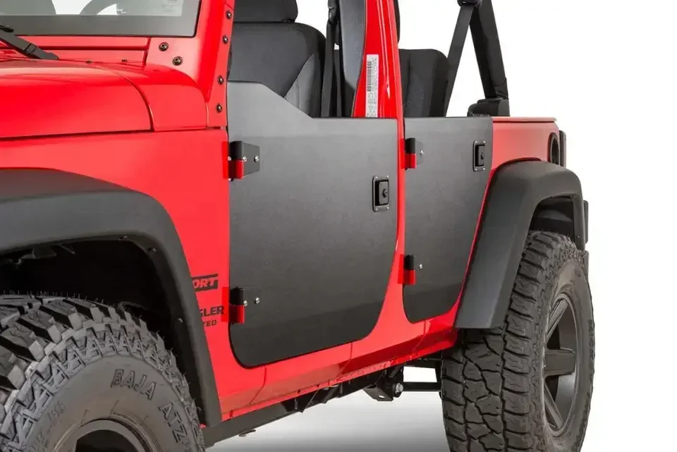 Aluminum half door for Jeep Wrangler JK 4 Door