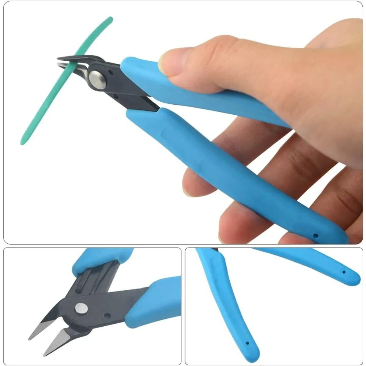 Conjunto básico de ferramentas para artesanato, 8 peças, kit de construção de hobby para modelos Gundam e carros, 7,6 x 3,1 x 1,6 polegadas, 6,3 oz