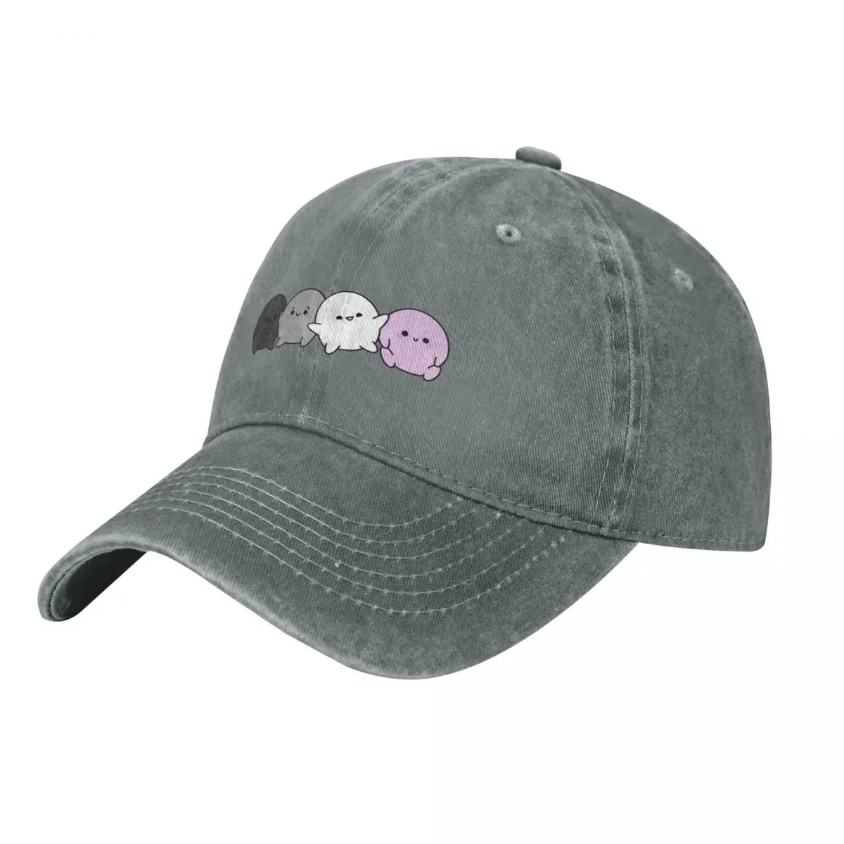 Pride Buddies: Asexual Flag Baseball Cap summer hat Wild Ball Hat derby hat Men's Hats Women's