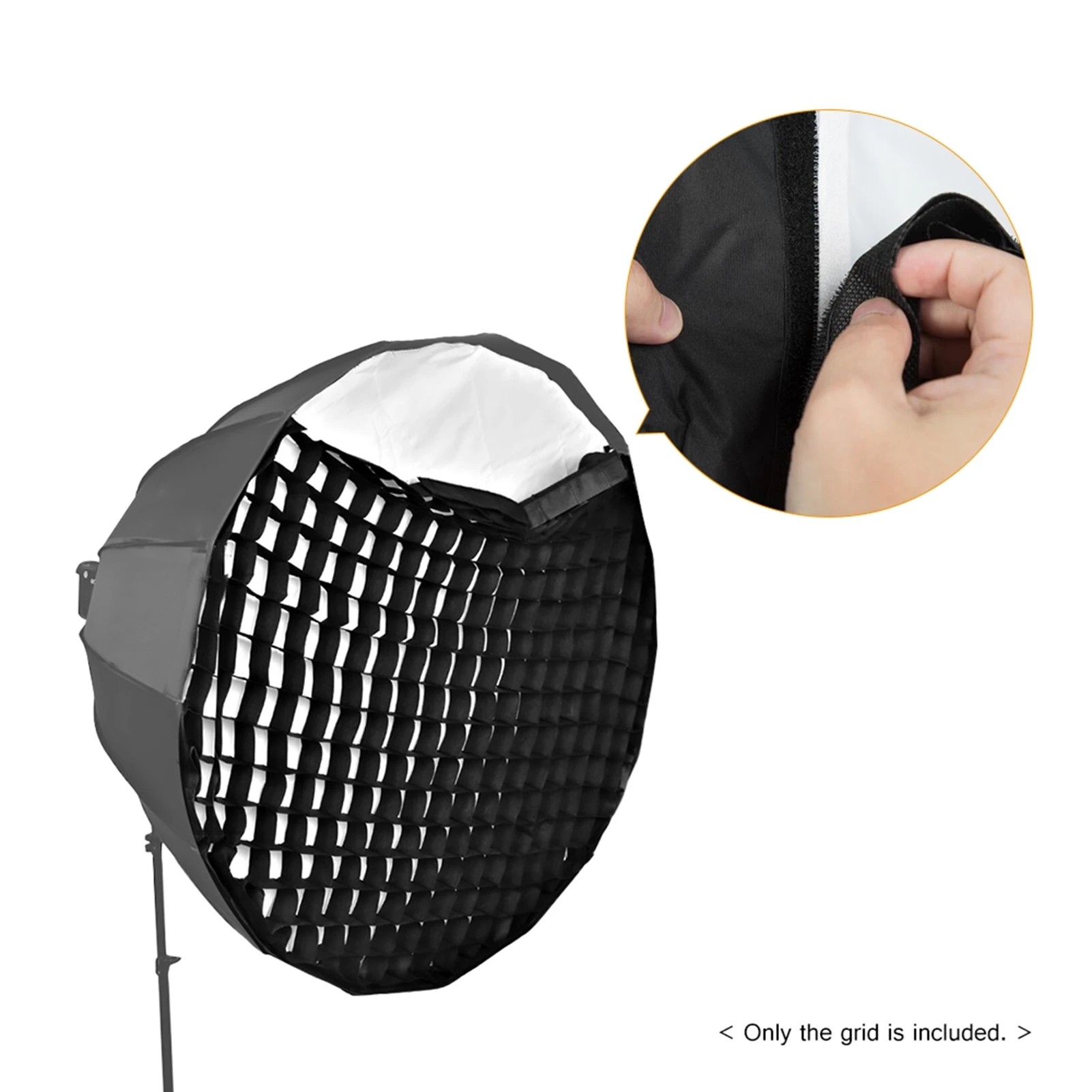 90cm/ 35inch Softbox Honeycomb Grid 16 Robs  Photography Parabolic Softbox Grid honeycomb grid for softbox softbox grid only