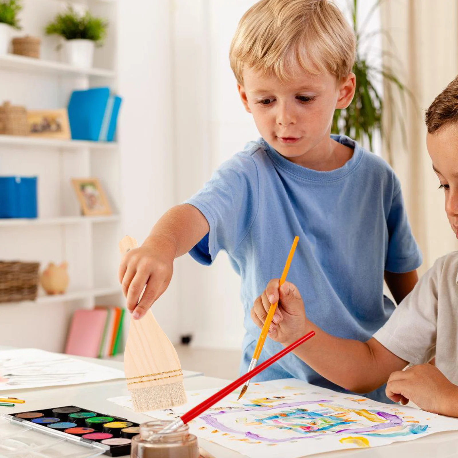 Wool Brush Multi-function Watercolor Brushes for Pottery Ceramic Painting Home Delineating Convenient Ceramics