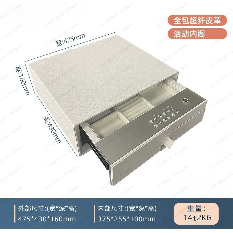 Wholesale Smart Concealed Cashier Built In Fingerprint Password Deposit Safe Box Drawer Wardrobe Fittings