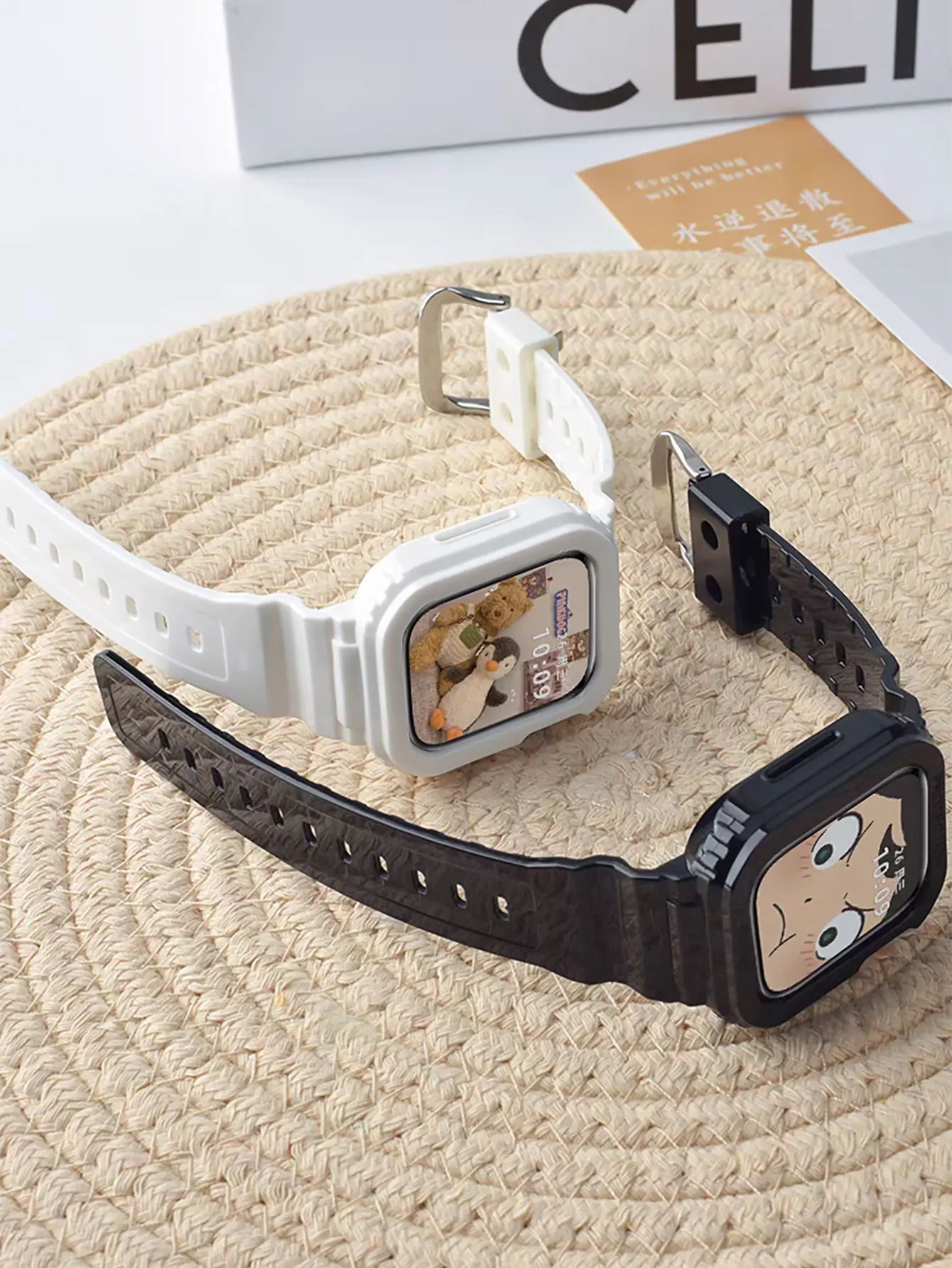 Apple Watch Band with Apple Watch Case, Integrated Sports Watch Band, Compatible for 41mm, 40mm, 38mm, Series 8,7,6,5,4,3 2 1 SE