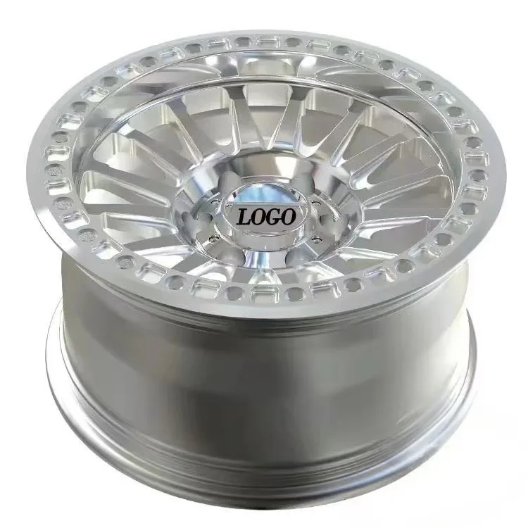 

Bead 4x4 Forged Truck Wheels Rims 6x139.7 17x9J 6x5.5 8x6.5 Gloss Silver Machine Face for Chevrolet Silverado Jeep Ford Ram