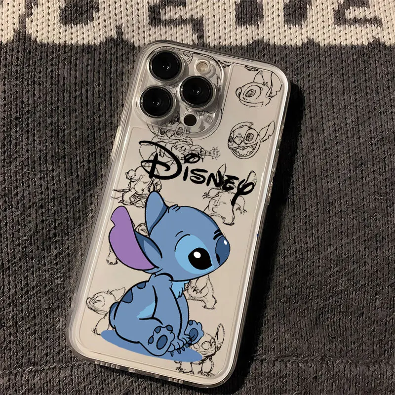 Popular Cartoon Stitch Disneys Phone Case For TECNO CAMON 30 20 POVA 6 5 SPARK 10 Infinix 8 7 Note Hot 40 30i 20i Pro 5G Cover