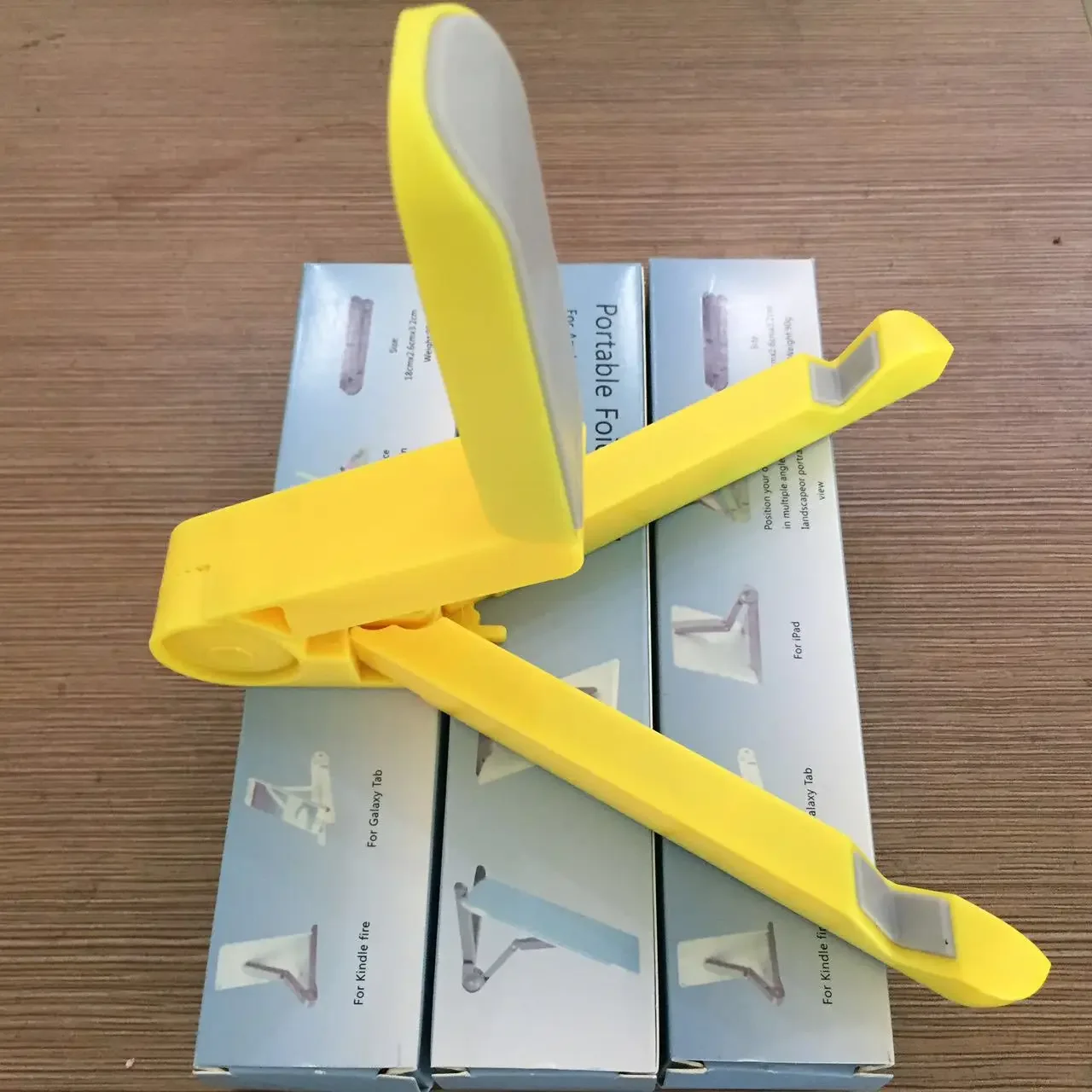 

Adjustable Desktop Mount Tripod Stand Holder for Tablet and Phone, Universal Folding Support, Table Stabilizer