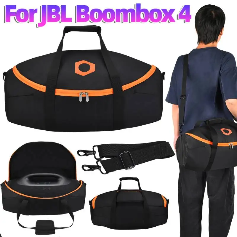

Пылезащитная сумка-органайзер с отстегивающимся ремнем, дорожная сумка для переноски, портативный чехол для хранения колонки JBL Boombox 4