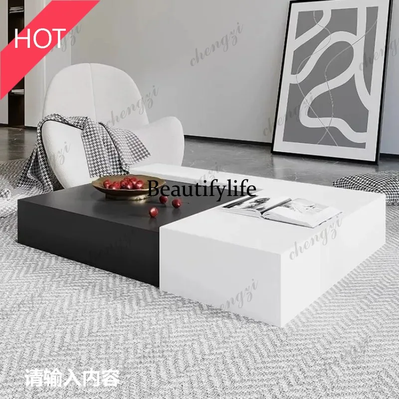 A49 French Ornaments Service Coffee Table Hospitality Display Minimalist Living Room Table Design Gaming Floor Center Furniture