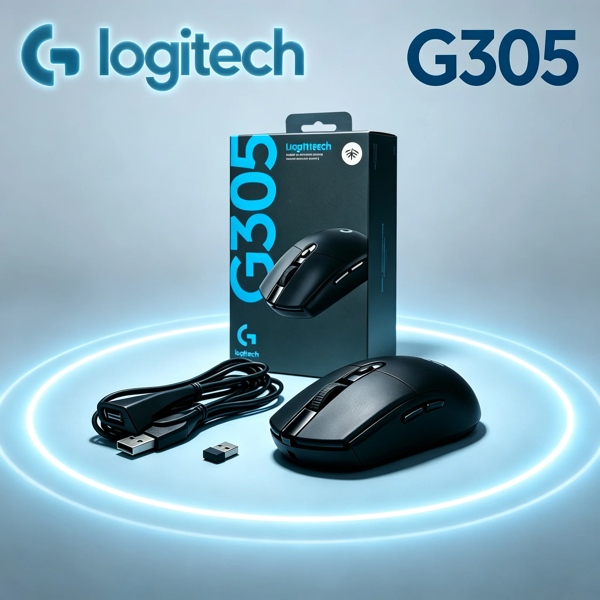 Pc Gaming Cs2 - Logitech G305 LIGHTSPEED draadloze pc-gamingmuis, USB-verlengkabel