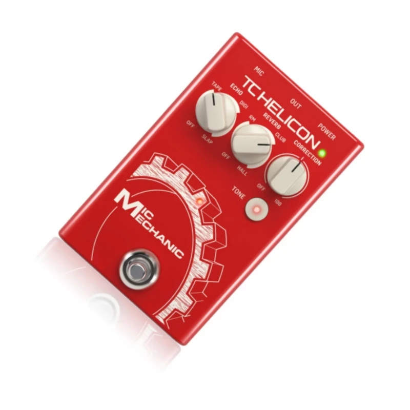 TC Helicon MIC MECHANIC 2 ボーカル リバーブ エフェクター フロント