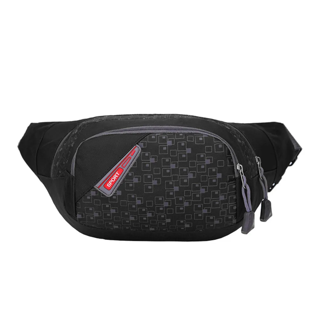 Heavy Duty Waterproof Waist Pouch for Running Cycling Hiking Travel Unisex Sport Belt Bag with Anti Scratch Wear Resistant