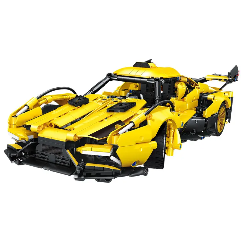 New MOC BK6806 Technical Super Sport Racing Vehicle Model Building Blocks Bricks Puzzle DIY Toy Birthday Christmas Gift For Kids