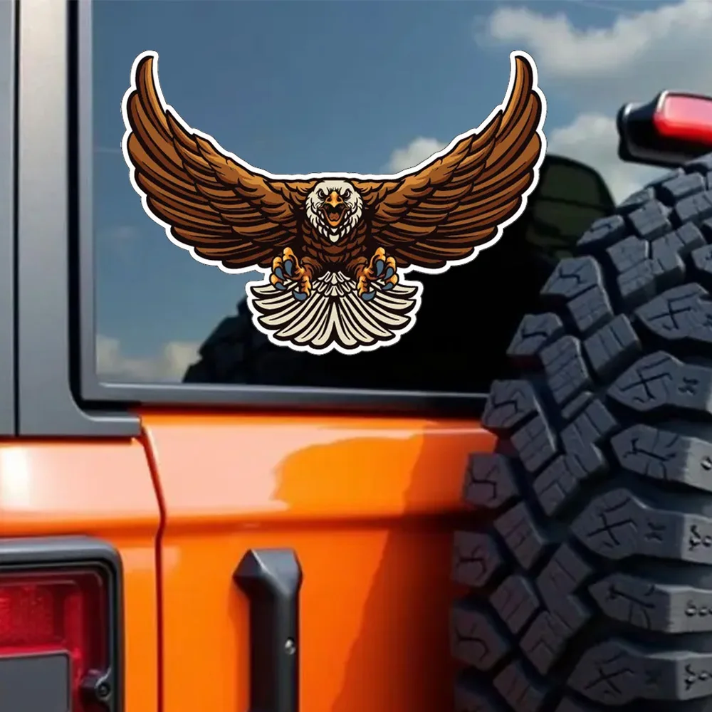 Hаклейка на авто Орел Eagle Waterproof Vinyl Car Sticker for Bumper, Window, Truck, Laptop, Durable Decal