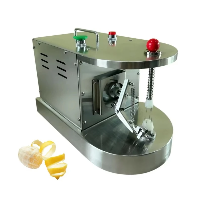 Automatic fruit peeling machine peeling orange machine lemon peeling machine citrus peeling machine