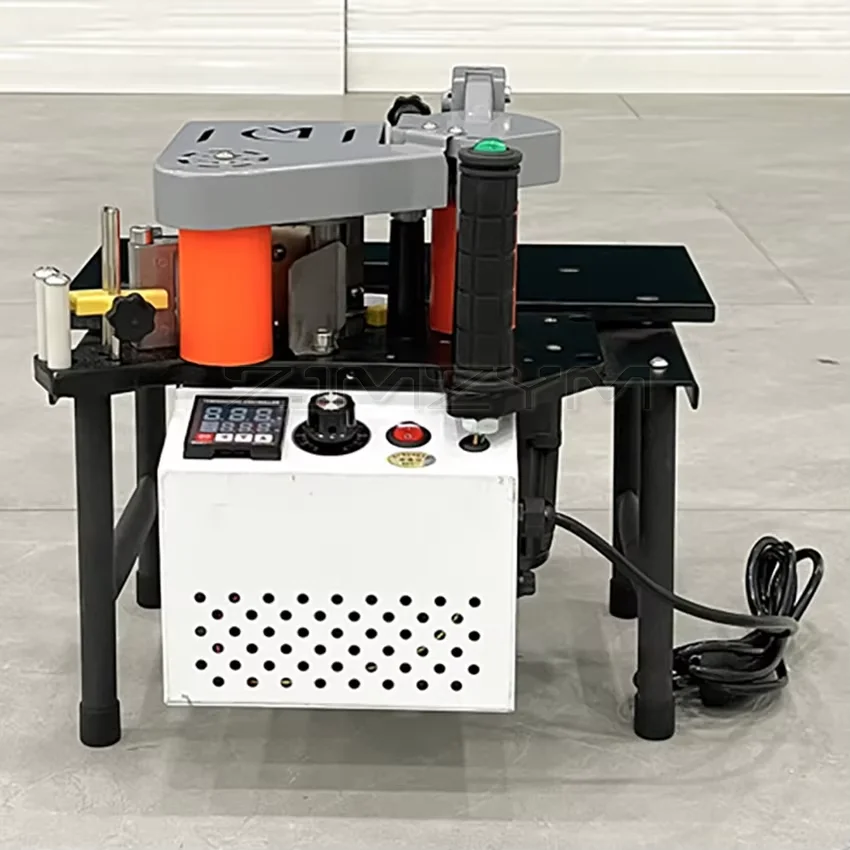 1200W Edge Banding Machine Double Side Gluing Portable Edge Bander Woodworking Edge Banding Machine 220V/110V
