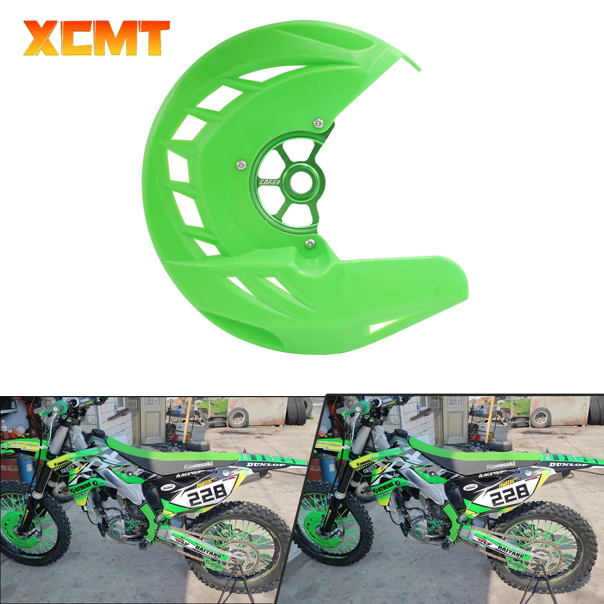 

Motorcycle For Kawasaki KX125 KX250 KXF250 KXF450 KLX450 KX 125 250 KXF 250 450 2006-2020 Front Brake Disc Guard Protector Cover