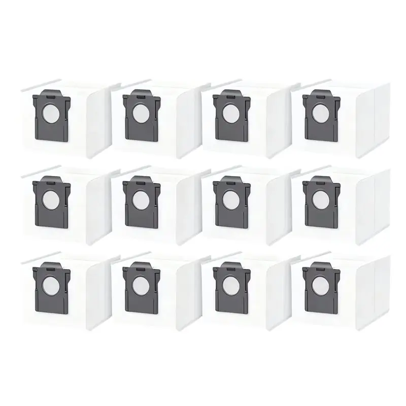 【ESSENTIALS 】12 Pcs Dust Bags For Dreame X50s Pro Master / Matrix 10/Matrix 10 Ultra Sweeper Accessories