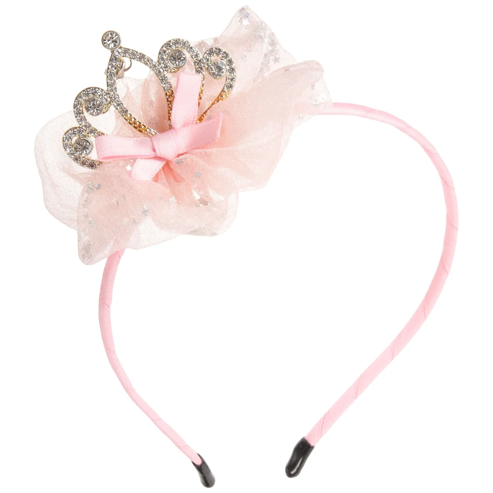 Bahan Aman Ikat Kepala Mahkota Gadis Kecil Desain Halus Aksesori Rambut Putri Pesta Anak-anak Dekoratif Ulang Tahun