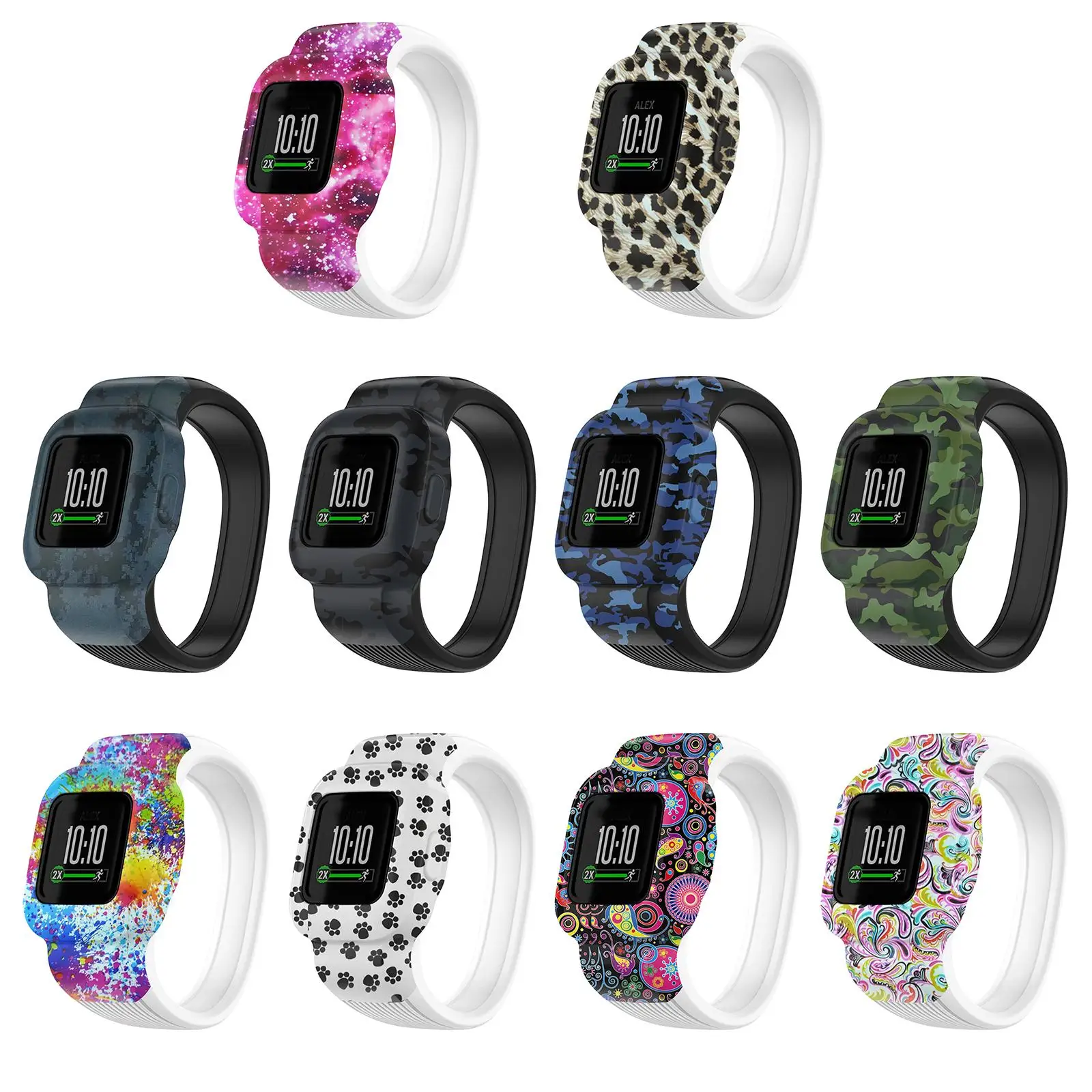 pulseira-esportiva-infantil-de-silicone-macio-pulseira-adequada-para-garminfit-jr3