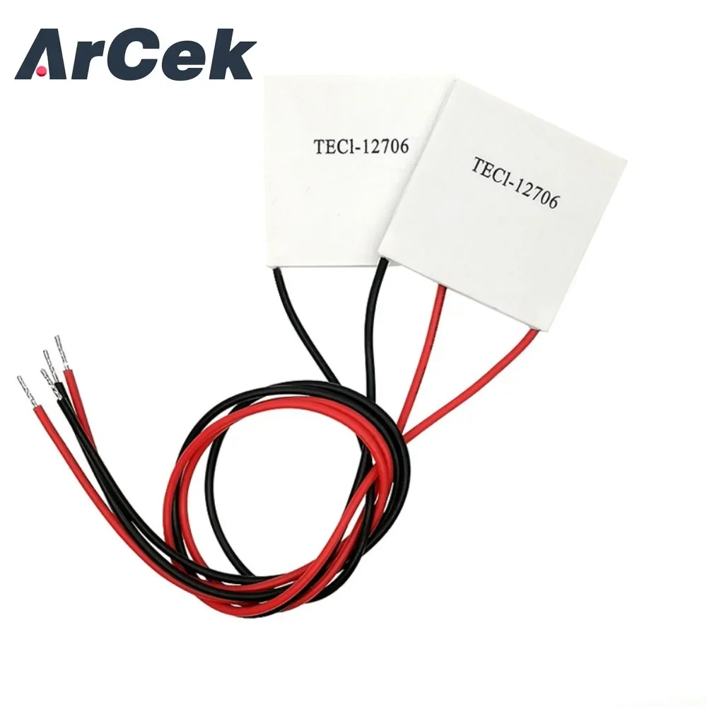 TEC1-12706 Thermoelectric Cooler Peltier DC12V 50-60w-30° to 70° TEC1 12706 Heatsink Cells Peltier Elemente Module