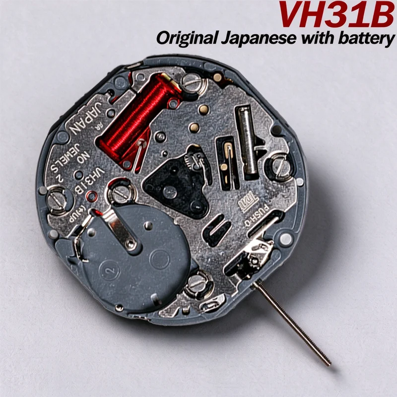 VH31 VH31B Japan Watch Quartz Movement SII/TMI VH31 Watch Movement 3 Hands Sweep Second Accessories