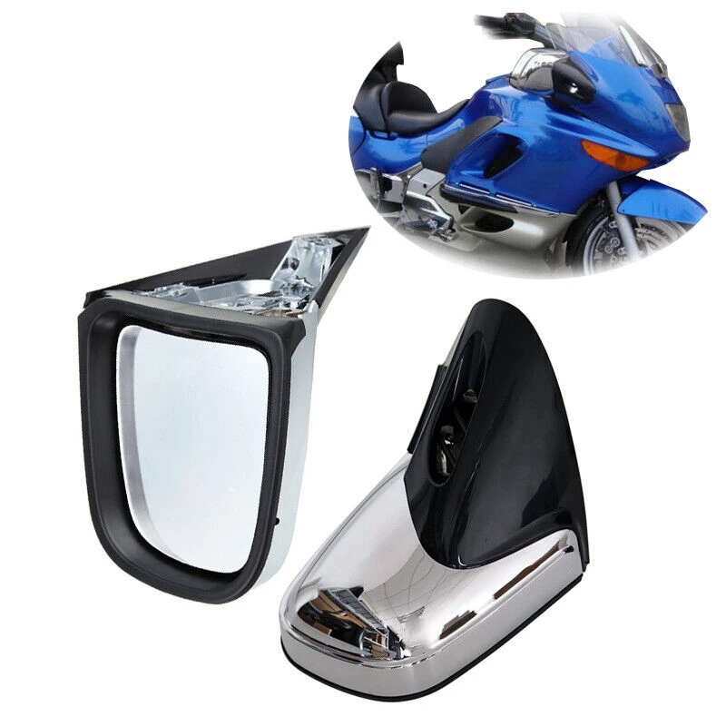 

Black & Chrome Motorcycle Rearview Side Mirrors Suitable For-BMW K1200 K1200LT K1200M 1999-2008