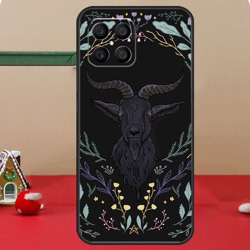 Mysterious Witch For Huawei P20 P30 P40 P50 P60 Pro Nova 9 P Smart Case For Honor Magic5 Lite 70 50 X8 X9a