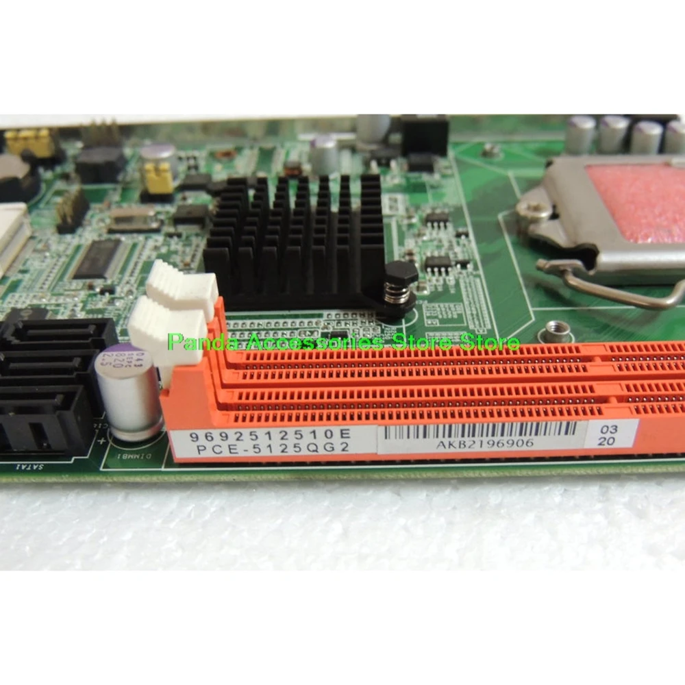 

Industrial Control Motherboard 1156 Double Gigabit Network Port PCE-5125 PCE-5125 Rev.A1 PCE-5125QG2