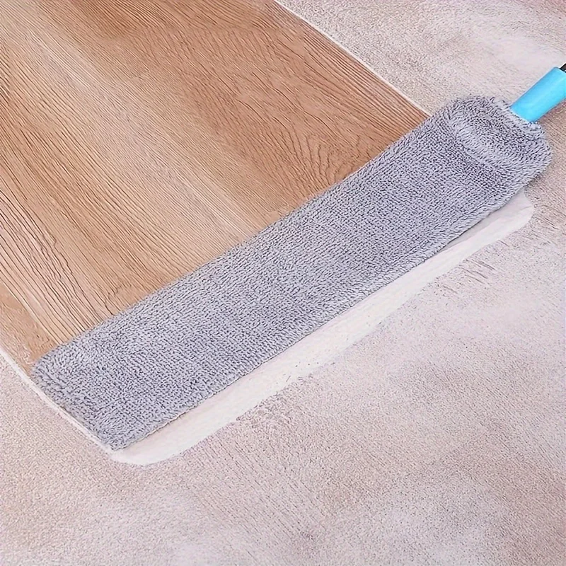 Washable Bed Bottom Cleaning Duster,Retractable Crevice Dust Cleaning Brush, Floor Dusting Brush,Bed and Furniture Bottom