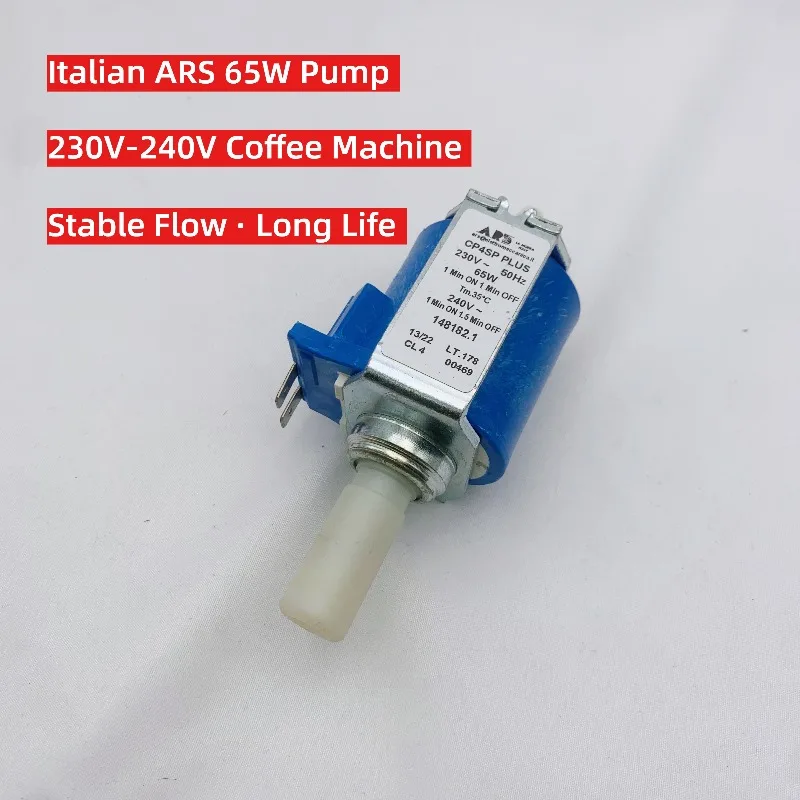 Italian ARS 65W Electromagnetic Vibration Pump 230V-240V for Coffee Machine