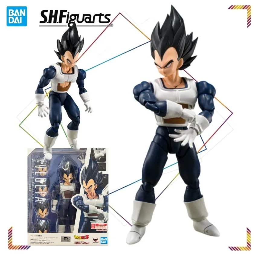 

BANDAI SPIRITS S.H.Figuarts Vegeta Action Figures Dragon Ball Z Anime Collectible Model Doll Gift Toy