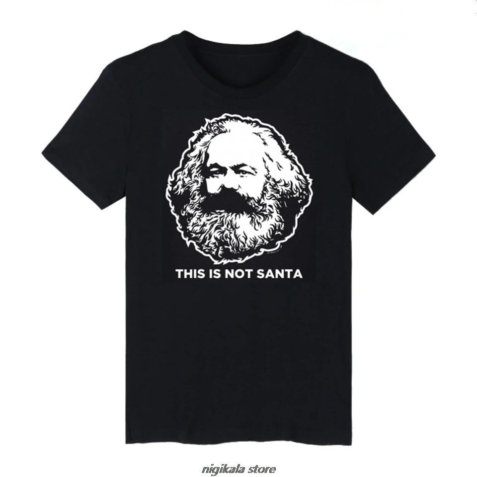 Philosophy T-shirt This Is Not Santa Short-Sleeve 100 Percent Cotton Tee Shirts Funny Streetwear Graphic Man