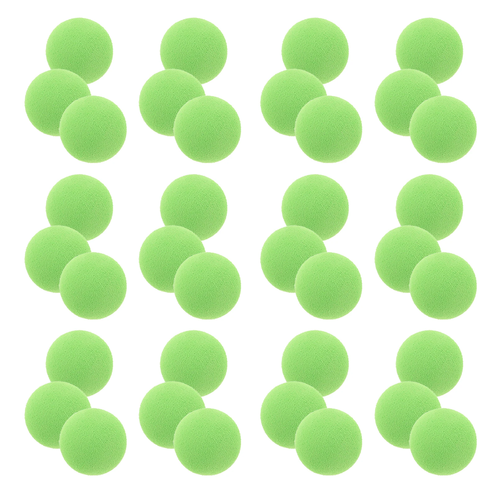 50 Stück runde Schaumstoff-Startbälle, weiche, sichere Spielbälle zum Starten, Schießen, Spielen, Partybevorzugung, Spielball, Ersatzzubehör