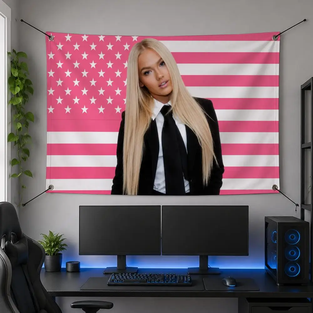 Music Star Talent Music Legendary Original F-Freya Skye Flags Flag Banner for Bedroom Dorm Party Home Living Room Game Room Gift