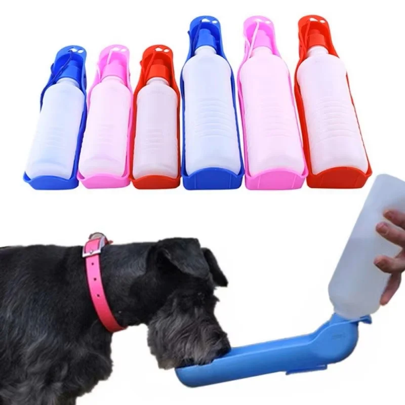 Portable Pet Dog Water Bottle Travel Cup Outdoor Feeder Dispenser Drinking Bowl for Small Large Dogs Puppies And Cats