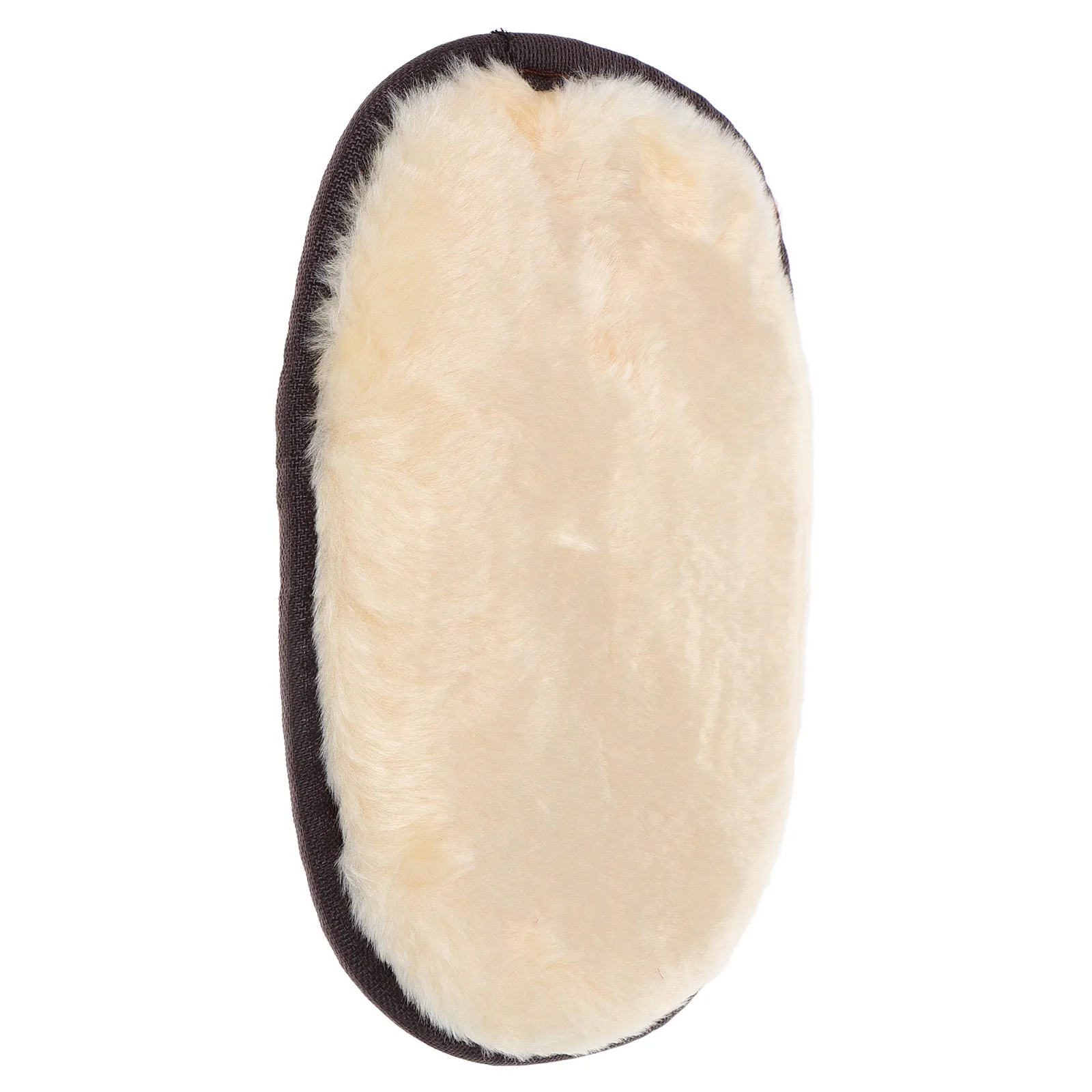 Shoe Polishing Cleaning Glove Soft Faux Lamb Wool Buffing Cloth Portable Shoe Shine Polish Applicator for Shoes Boots