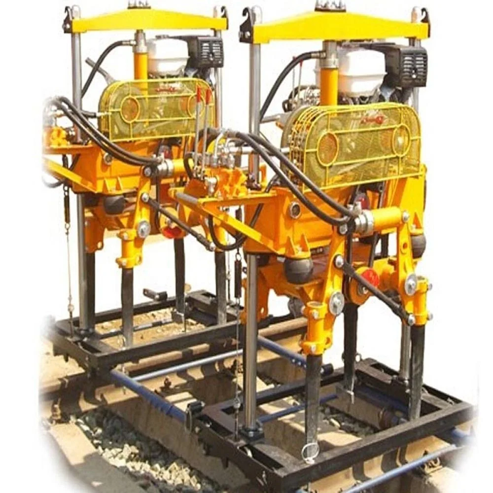 Railroad Track Shaft Remote Control Hydraulic Pneumatic  Plate Flexible Rail Ballast Tamper Rammer Tamping Machine