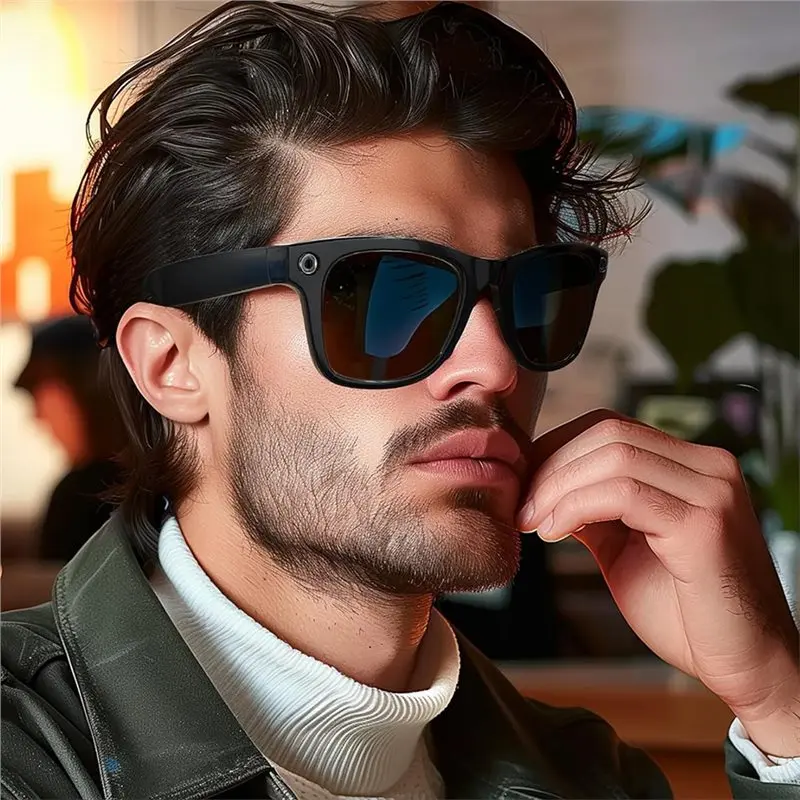 AB35-LED Light Cover For Meta Smart Glasses- 12-Pack Tempered Glass Replacement Parts