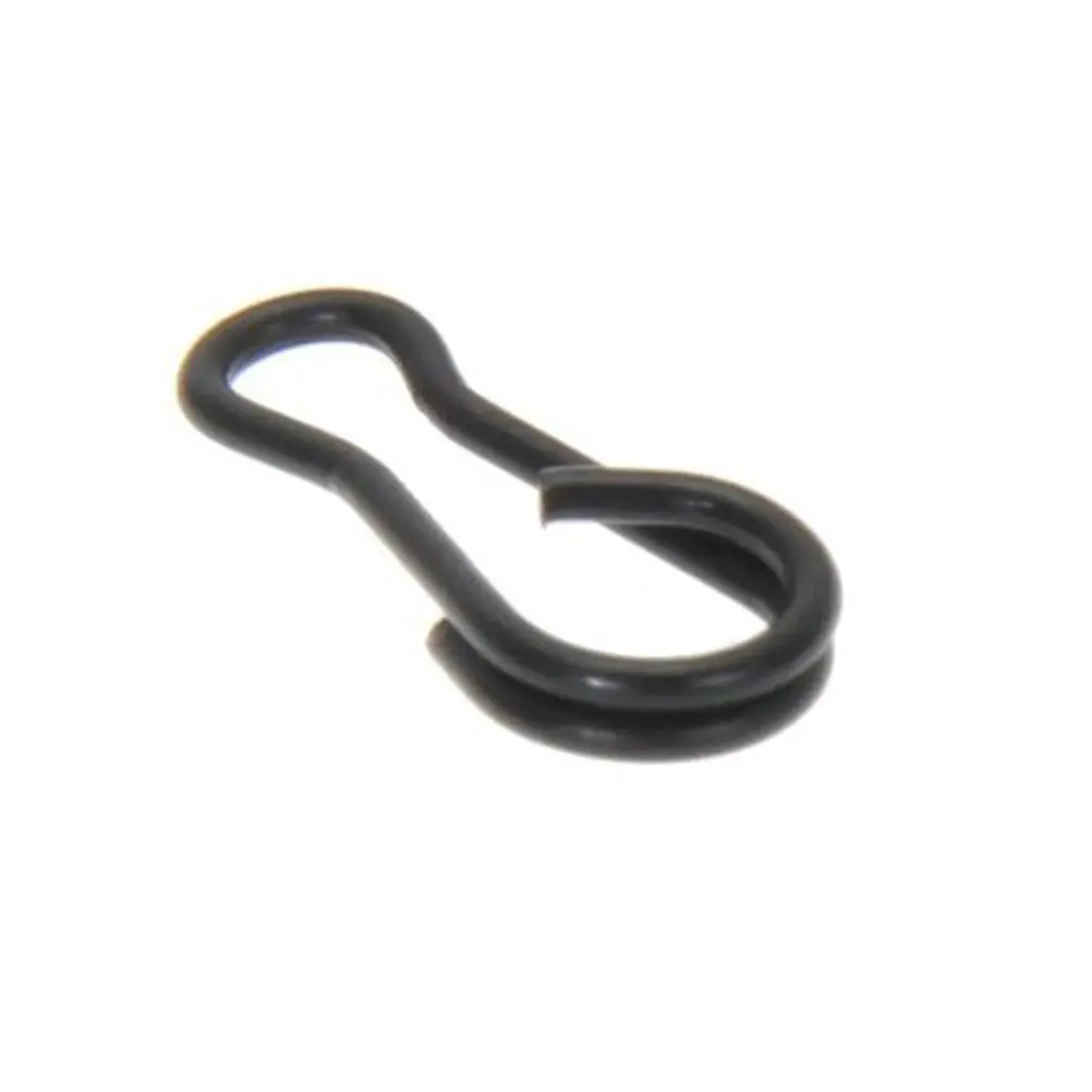 

100 pcs Fishing Clip Anglers Fish Hook Pin Hook Snap Swivel Rig Connector Change Clip Copper Fishing Accessories