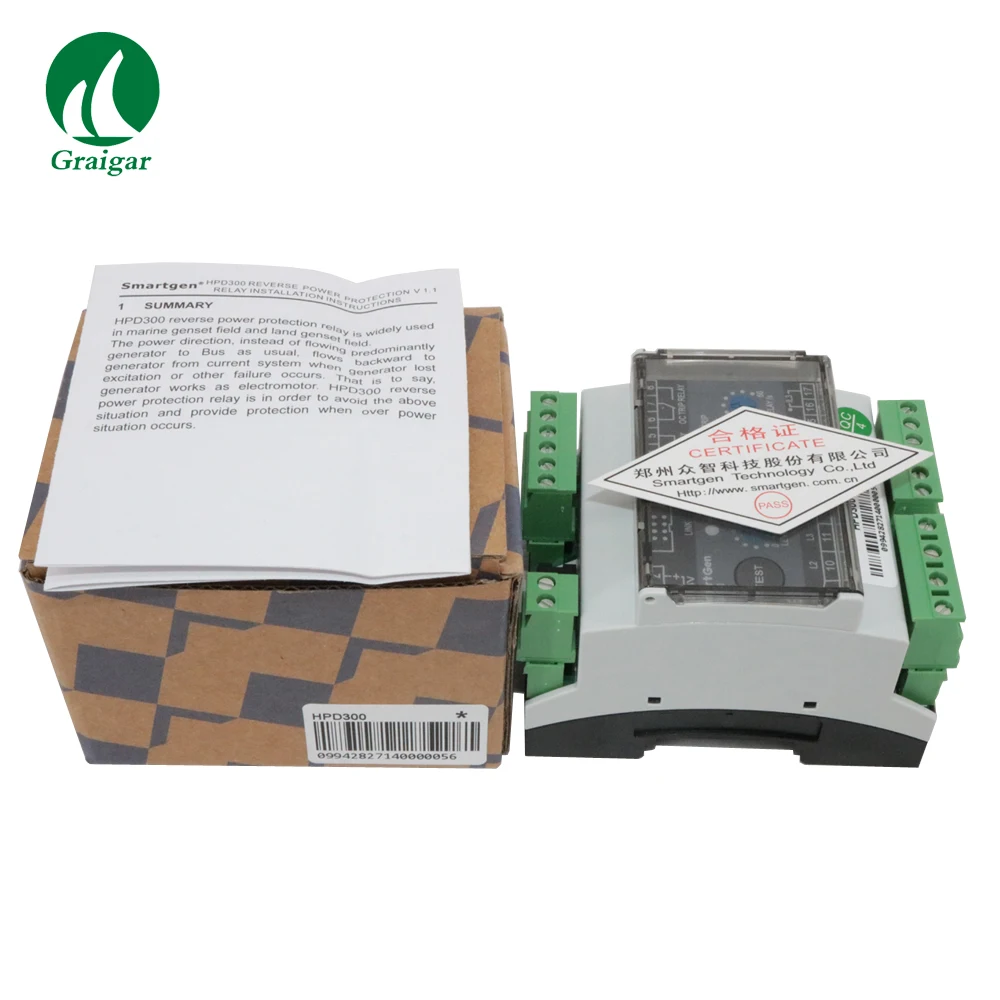 Smartgen HPD300 Reverse Power Protection Relay Marine and Land Genset Field Accessory Parts