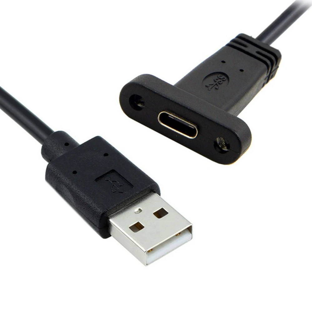 

USB-C USB 3.1 C-type bus to USB 2.0 A plug data cable, suitable for Macbook tablet phones 3ft/0.9 mt/90 cm