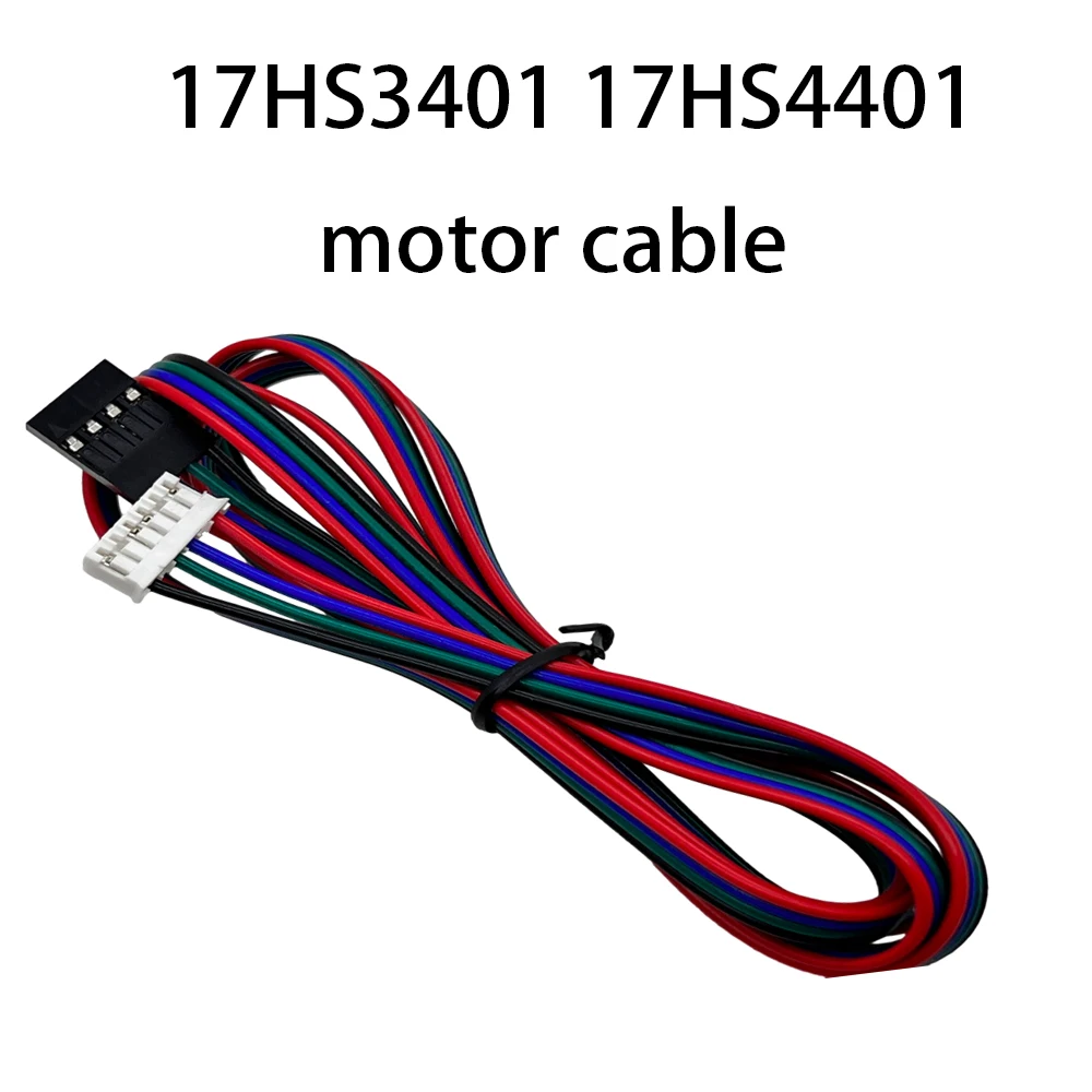 1PCS Dupont Line 4pin to 6pin XH2.54 3D Printer NEMA 17 Stepper Motor Cable DuPont line For 42 Stepper Motor