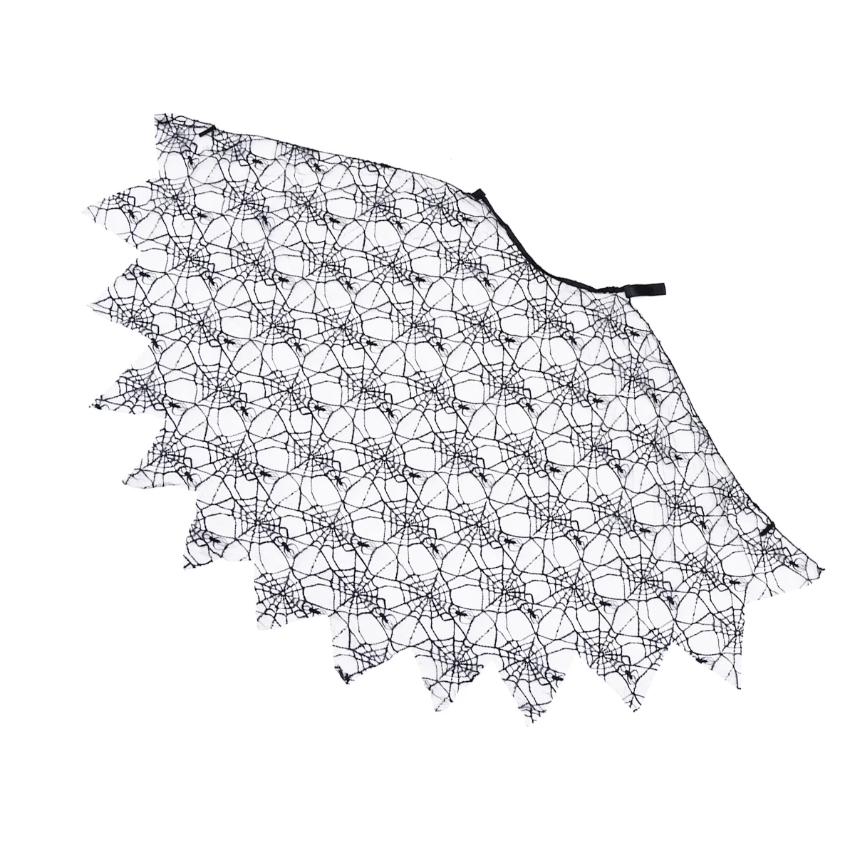 Halloween Cape Spider Web Cloak Cosplay Costume Robe Capes for Kids (Free Size)